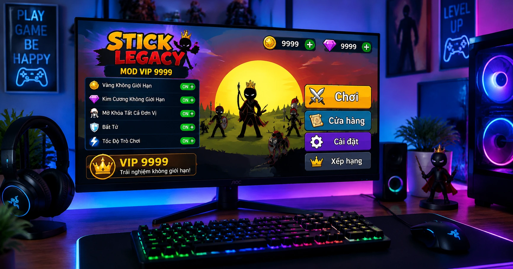 Mod vip 9999 stick legacy: Trải nghiệm đỉnh cao không thể bỏ lỡ - image 1 Mod vip 9999 stick legacy: Trải nghiệm đỉnh cao không thể bỏ lỡ - image 1