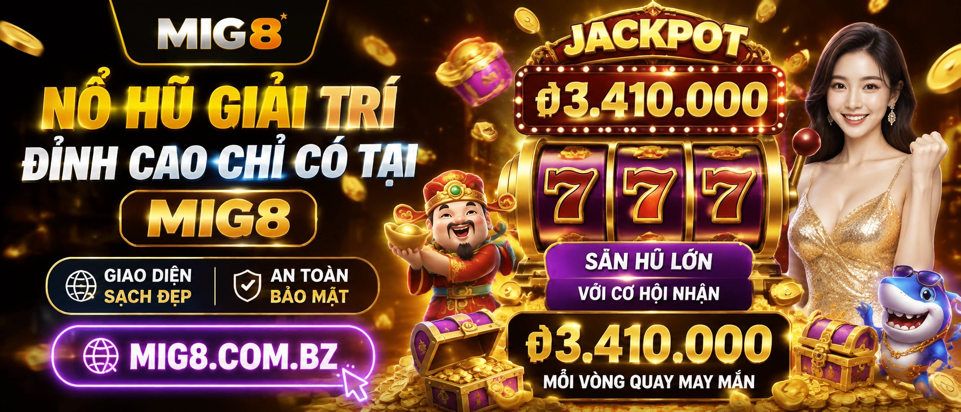 Danh mục game slot Nổ Hũ trên mobile