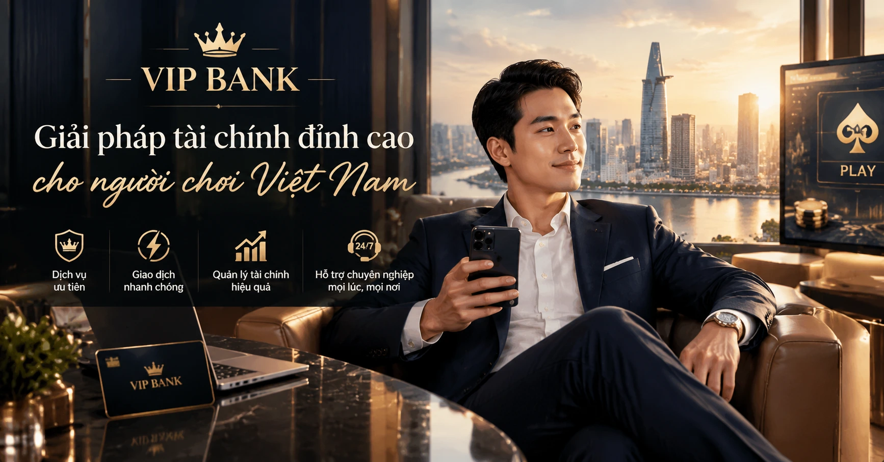 Vip bank - Giải pháp tài chính đỉnh cao cho người chơi Việt Nam - image 2 Vip bank - Giải pháp tài chính đỉnh cao cho người chơi Việt Nam - image 2